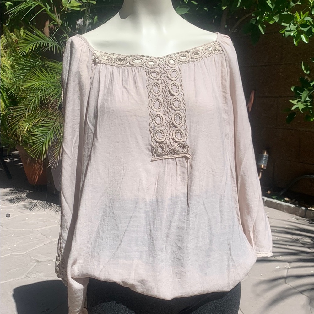 Elegant Tan Women's blouse